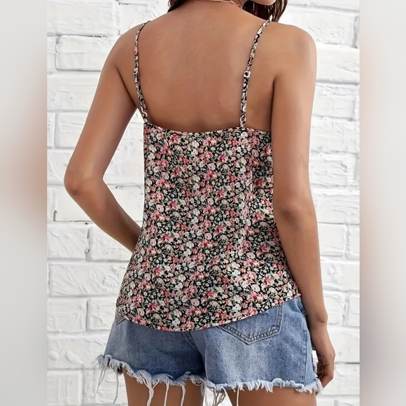 New Floral Cami Tank Top - Picture 2 of 3